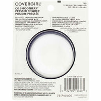 CoverGirl Smoothers Pressed Powder Foundation Translucent, Medium(N)715, 9.5 ml Packages (2-pack)