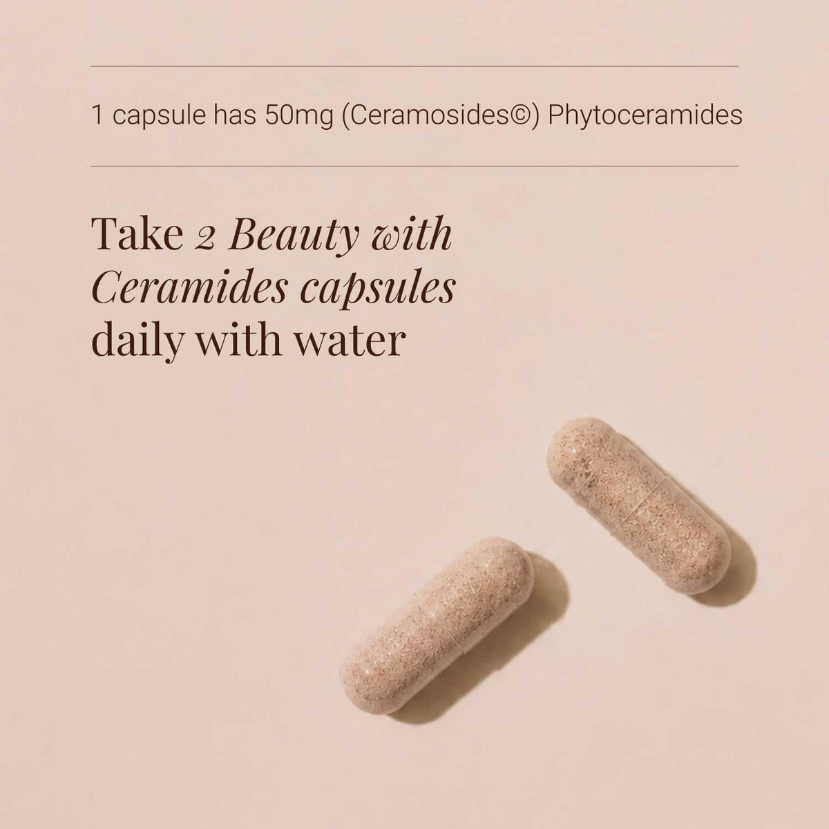 KIKI HEALTH KIKI Health - Beauty Capsules with Plant-Based Ceramides - High in Vitamin C, Vitamin E, Biotin and Zinc - for Maintenance of Normal Hair and Skin - 60 Vegetarian Capsules