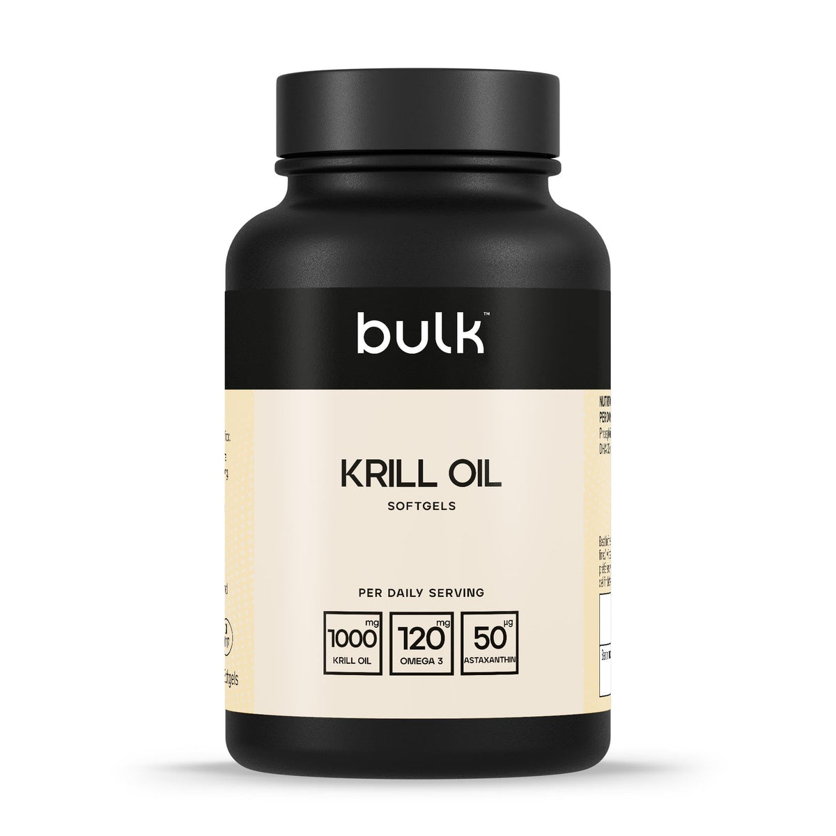 Bulk Krill Oil Softgels, Pack of 60, 500 mg