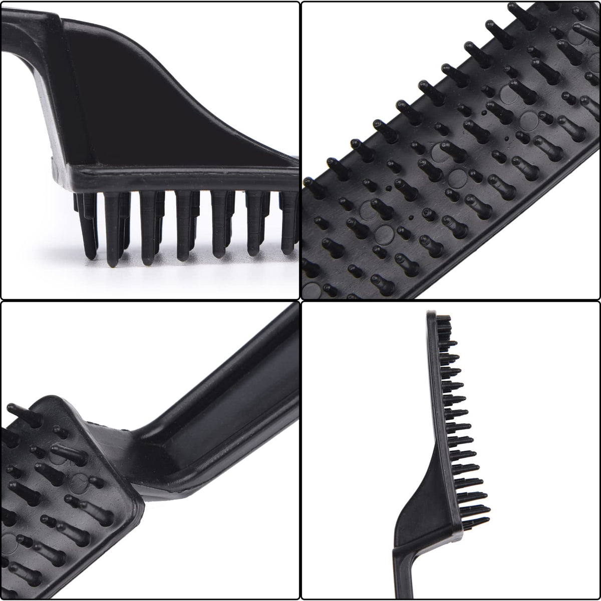 UNVOJL 6 Pack Hair Dye Color Brush Hair Dye Applicator Angled Comb and Brush