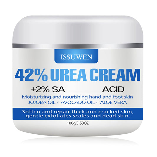 Urea 42% Foot Cream, Cracked Heel Repair Cream For Feet and Hand, Callus Remover For Dry And Hard Skin, Maximum Strength for Hand, Foot and Body Care, 100g (Original Scent)