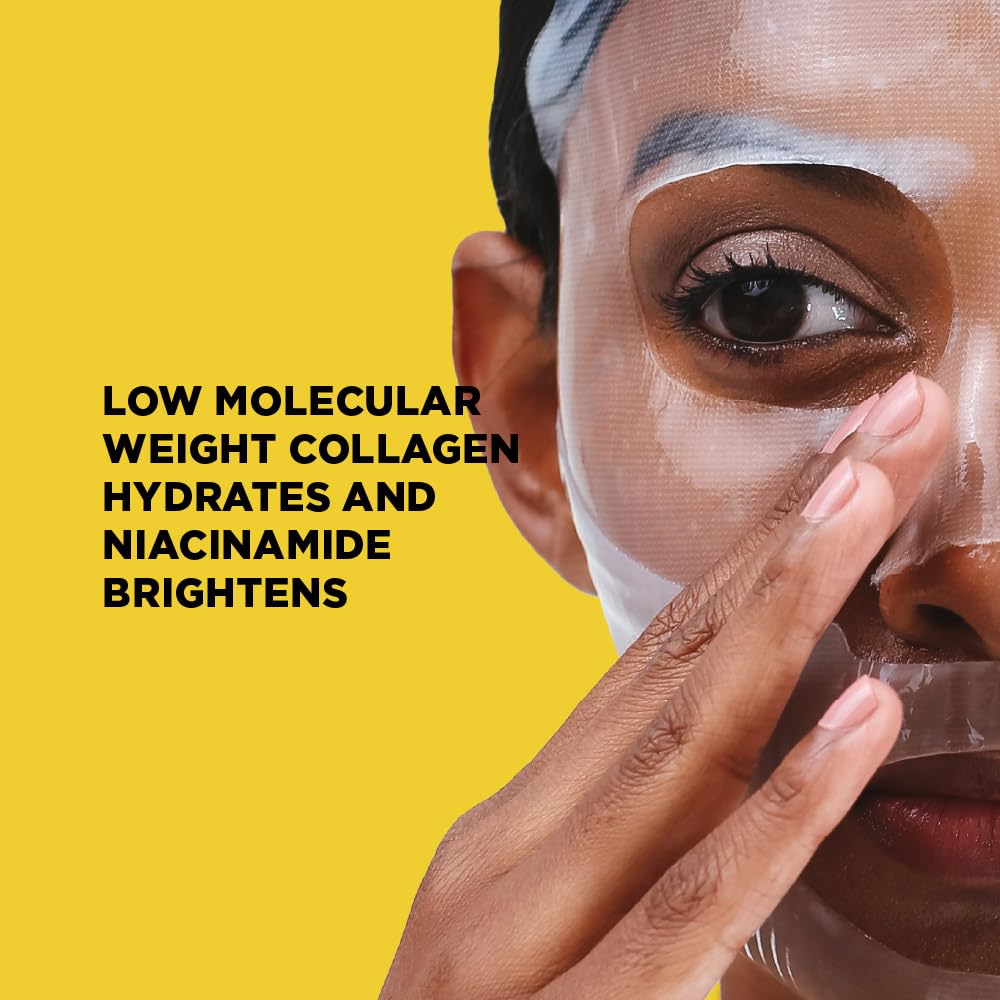 Skin Republic Bio-Collagen Overnight Hydrogel Mask. Unlock Glass Skin in 2 Hours