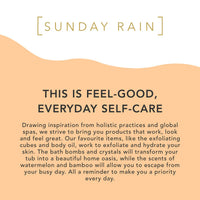 Sunday Rain Nourishing Luxury Uplifting Tropical Bubble Bath with Mango Butter and Coconut Oil, 450ml
