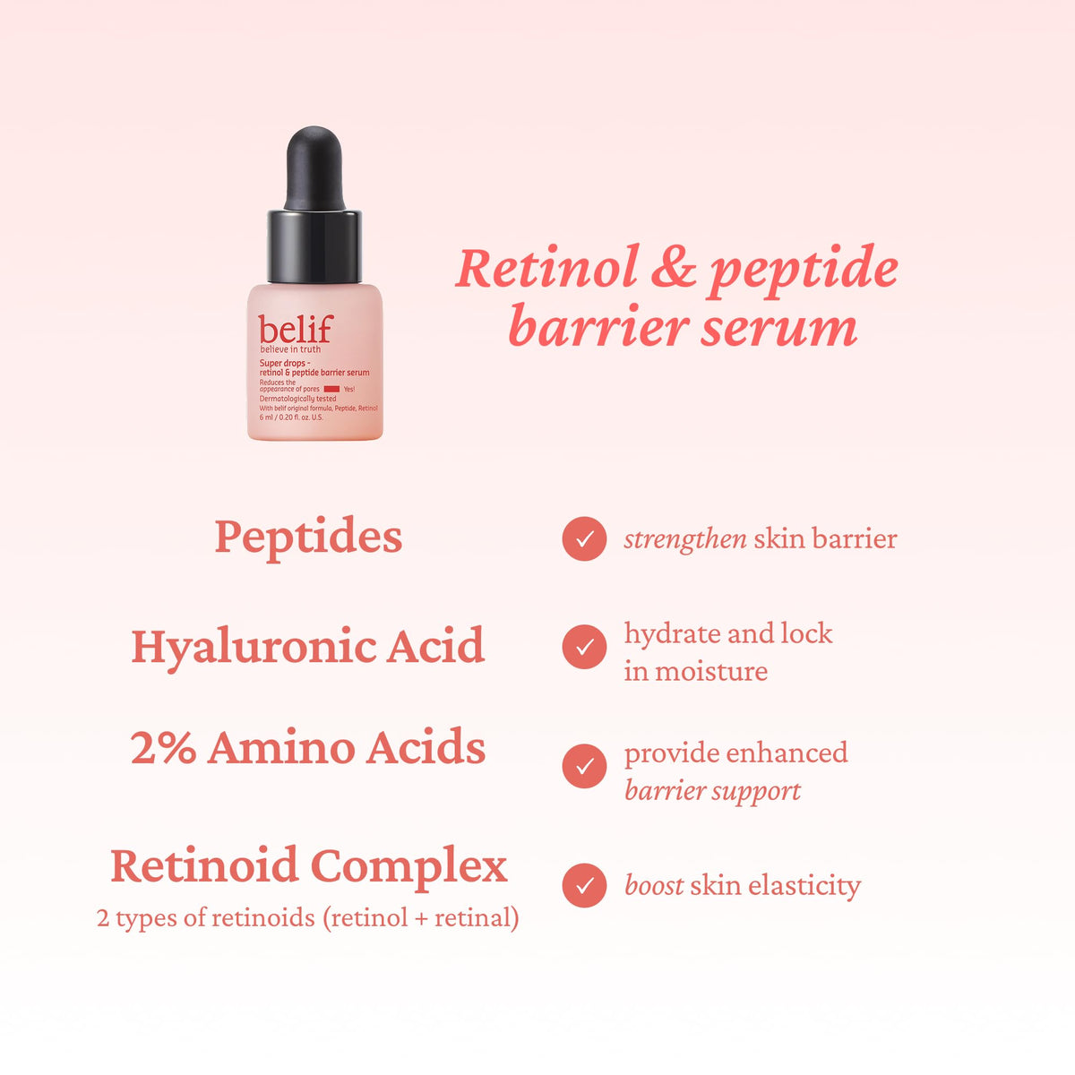 belif Super drops - discover glowing skin mini kit | Travel size, gift set, hyaluronic hydrating serum, peptide firming serum, vitamin C brightening serum, Korean skincare, Korean beauty (6ml x 3)