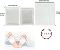 Detox Foot Patches, Foot Detox Pads Natural Organic Foot Pads Toxins for Clean Body&Pain Relief&Stress Relief&Improve Sleep Quality with Foot Detox Patches X50pcs NATUREGURU