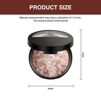 atnayo Baked Foundation Medium, Brighten Foundation Baked Starter Makeup Kit