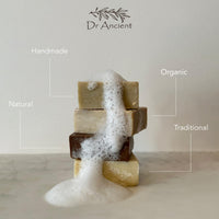 Dr.Ancient Stinging Nettle Soap Bar Organic Natural Vegan Traditional Handmade Antique - Anti-Dandruff, For Acne, Peeling, Healthy Hair - No Chemicals, Pure Natural Soaps!