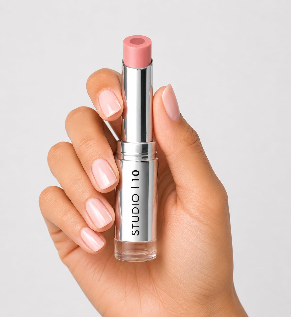 Studio10 Cheek & Lip Tint – Peach Shade, Hydrating Cream Blush Stick with Satin Finish for Mature Dry Skin