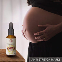 High Strength Pure Vitamin E - Concentrated Vitamin E Drops 30 ml - Tocopherol - Natural - Antiaging Vitamin E - Vitamin E for Vitamin E Oil - for Face - Skin - Hair - Nails - Lips