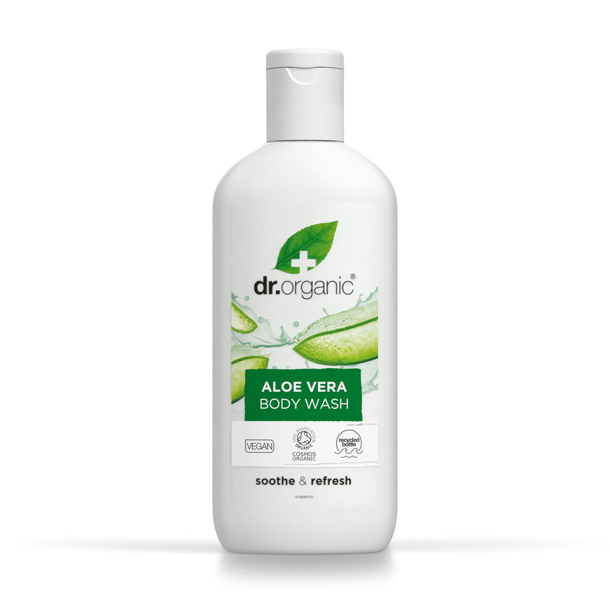 DR ORGANIC Dr Organic, Organic Aloe Vera Body Wash , Natural , Vegan , Cruelty Free , Paraben & SLS Free , Eco Friendly Recyclable Packaging, For Women & Men, Palm Oil Free, 250ml