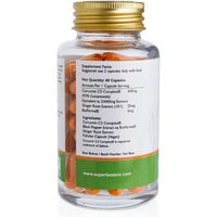 Super Botanic Curcumin Capsules 500mg 60 Vegan Capsules