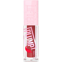 Maybelline New York, Lifter Plump Lip Gloss, Lasting Plump, Heated Formula with Hyaluronic Acid and Chilli Pepper, XL Wand, Vegan Formula, Shade: 006 Hot Chili