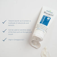 Salcura Natural Skin Therapy Bioskin Dermaserum, a Light Natural Face Serum for Those with Dry, Flaky & Sensitive Skin, 50ml