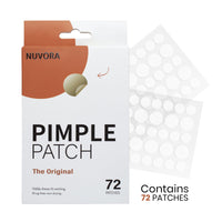 nuvora Nuvora Acne Patches 72 Count – Hydrocolloid Pimple Patches for Face & Body – Ultra-Thin, Invisible Spot Treatment Stickers – Fast Healing, Vegan & Cruelty-Free Skincare
