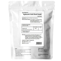 UKHealthHouse Hyaluronic Acid Supplement (1000 KDA) Vegan Triple Strength Hyaluronic Acid Powder Natural Skin, Hair & Joint Supplement for Women & Men (10g)