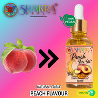 SH SHAKRA HEALTH Yoni Oil [Peach] 30ml – Organic & Vegan Non-Sticky Body Massage Oil for Women. Hydrating Skincare Moisturizer. Non-Greasy for Comfort.