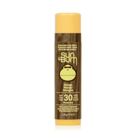SUN BUM Sun Bum SPF 30 Mango Sunscreen Lip Balm, Vegan and Cruelty Free Broad Spectrum UVA/UVB Lip Care, Made with Aloe and Vitamin E for Moisturised Lips, 4.25g