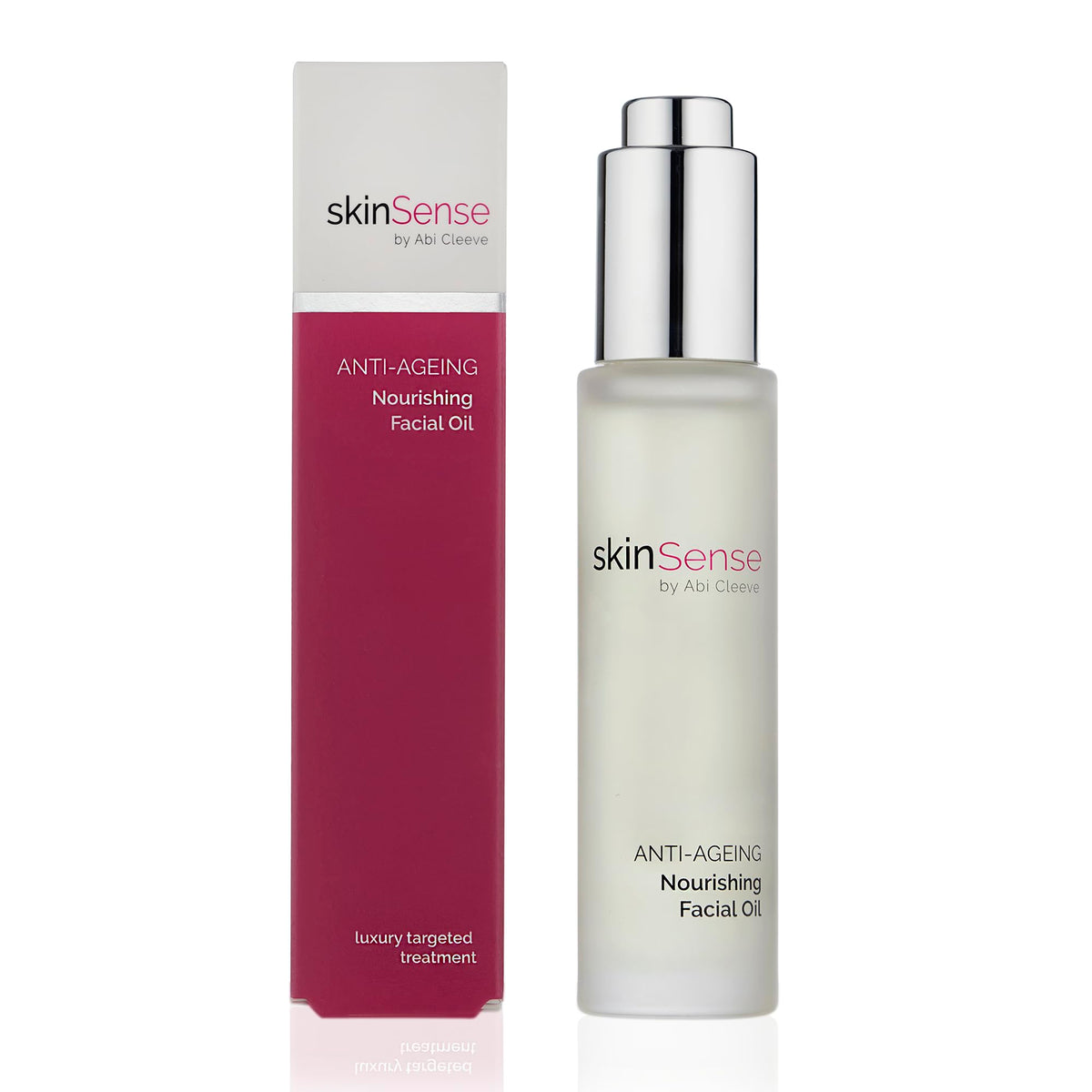 skinSense by Abi Cleeve SkinSense Anti-Ageing Nourishing Facial Oil 30ml, Face Oil Anti-Ageing, Face Oil for Dermaplaning, Guasha Oil, Face Oil for dry skin, Beauty Oil for Face Massage
