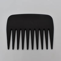 AIRERA 2 Pieces Professional Pompadour Streaker Afro Hair Combs, Mens Slickback Styling Comb, Wide Tooth Wet Pick Hair Beard Comb, Anti-Static Heat Resistant Hairdressing Shower Comb for Men Salon (A)