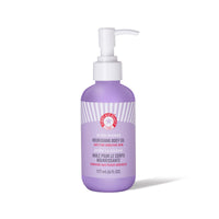 FIRST AID BEAUTY First Aid Beauty Nourishing After-Shower Body Oil – Hydrates Skin + Locks In Moisture with Skin-Loving Lipids + Botanicals – Safe for Sensitive Skin – 6 oz