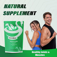 Black Swan supplements Black Swan Devil's Claw Capsules - 2500mg Antioxidant Formula Anti Inflammation Joints Digestive Health Muscle Pain Relief Natural Herbal Supplement - 60 Caps 2 Month Supply