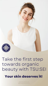 TSU:SEI Health and Beauty Rose Hydro Cream for Face by TSU:SEI - Organic Moisturiser for Women with SPF20, Vitamin E and Hyaluronic Acid. Natural Daily Facial Cream. Cruelty Free Skincare. 50ml.