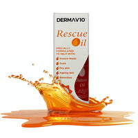 Healthpoint Derma V10 Rescue Oil, Reduce Appearance Of Stretch Marks Scar Tissue, Dry, Dehydrated Skin, After Sun, Ageing, Blemishes, Clinically Tested, Paraben Free, Vegan Friendly, Made In The UK