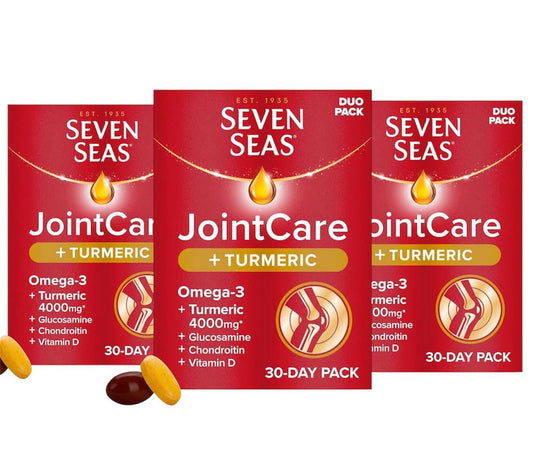 JointCare Seven Seas Jointcare Supplex & Turmeric 30 Duo Caps by Seven Seas (Packs of 3)