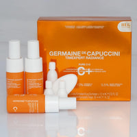 Germaine De Capuccini - Timexpert Radiance C+ | Serum Concentrate Vitamins C, E and Ferulic - Light Serum for Stretched and Disabled Skin - 3 X 10 Ml| Brighten Skin While Filling In Those Fine Lines