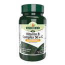 Natures Aid Vitamin B Complex 50 + C (High Potency) with Vitamin C - 30 Tablets