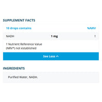 Metabolics Vitamin B3 Nicotinamide (NADH) | (100ml) B3 Liquid Supplement | Additive Free