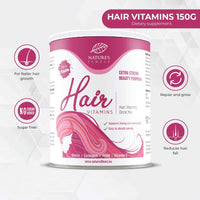 Nature's Finest by Nutrisslim Hair Vitamins - 30 Day Treatment with Biotin, Collagen Vitamin C and MSM | Supports Strong and Healthy Hair (3)