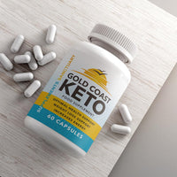 Gold Coast Keto - 60 Capsules,1 Month Supply, Keto-Friendly Food Supplement, Supplements Sanctuary