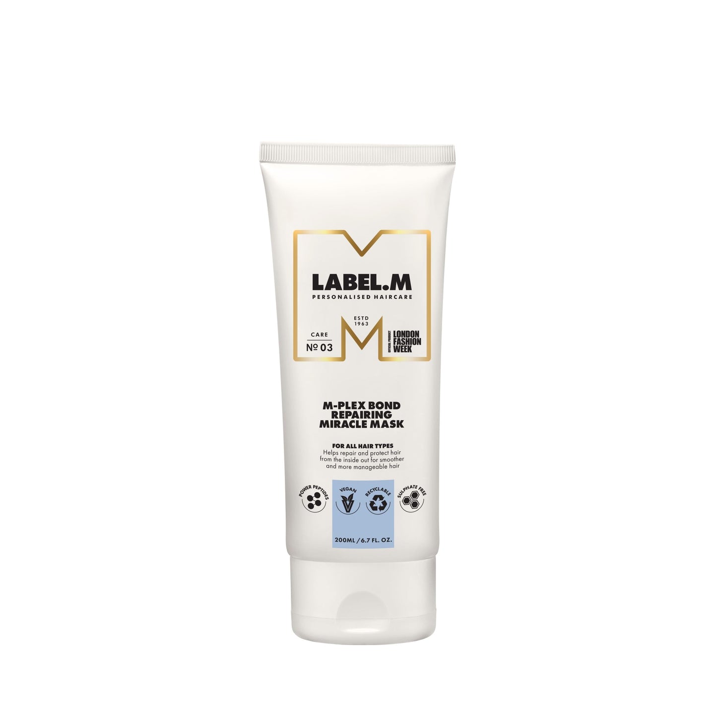 label.m LABEL.M M-Plex Bond Repairing Miracle Mask 200ml