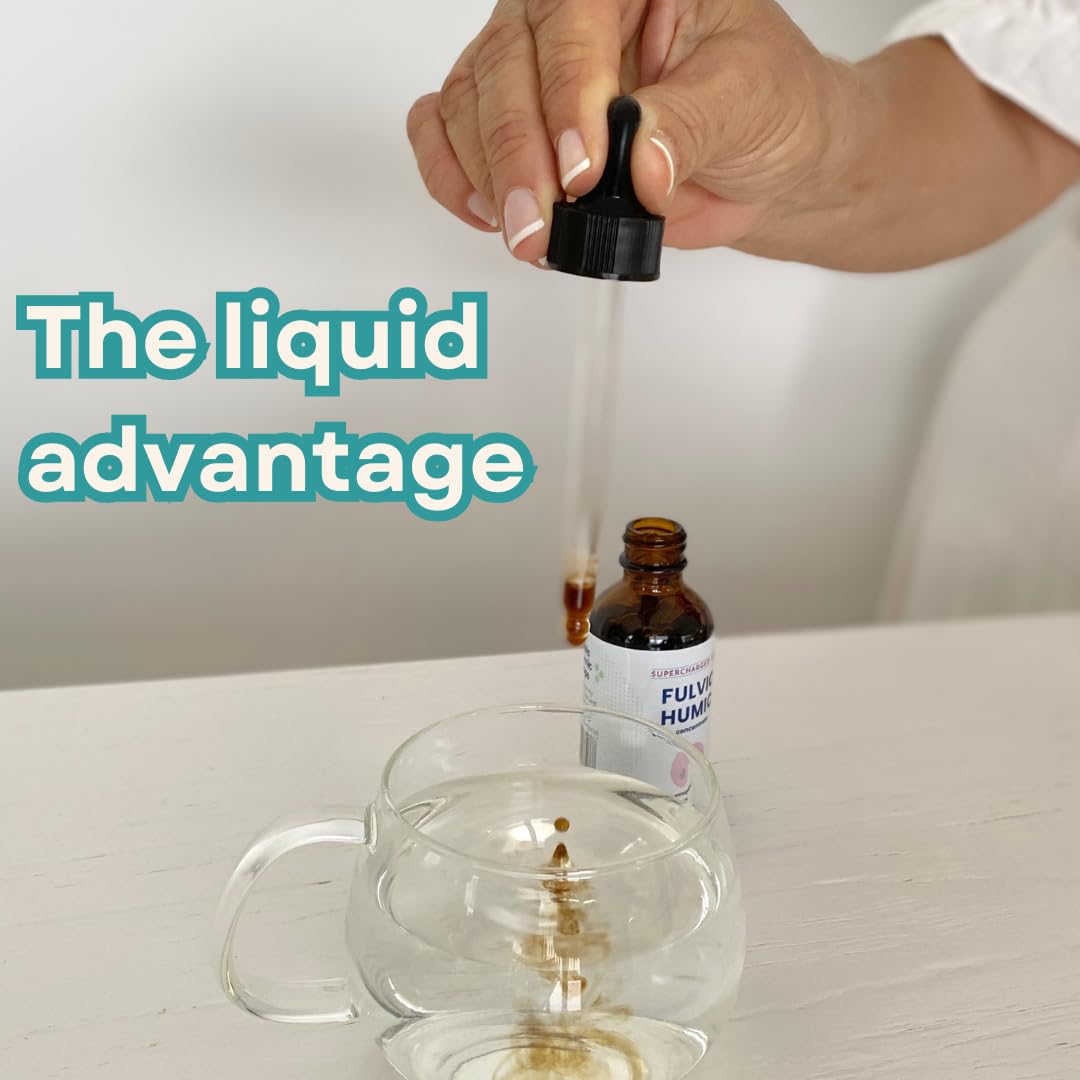 Supercharge Your Gut Love Your Gut Fulvic Humic Concentrate Drops, by Supercharged Food (30ml)