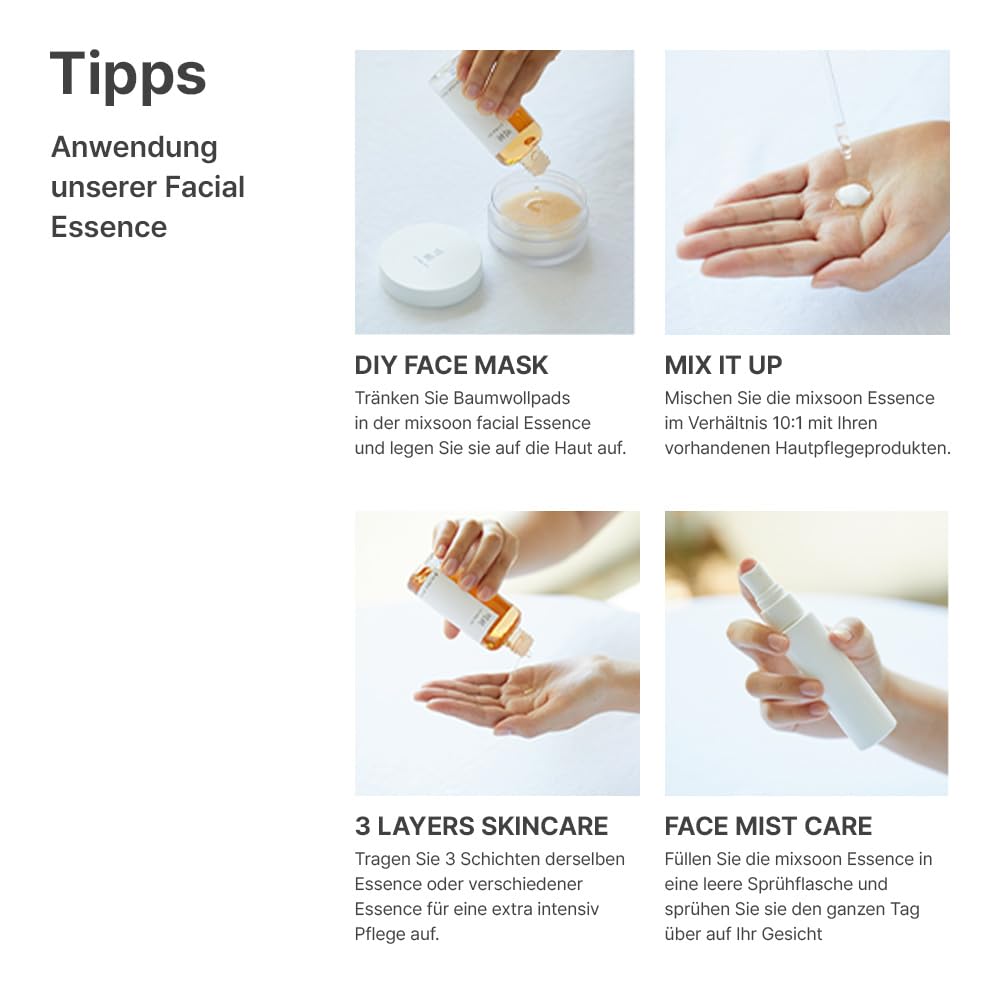 mixsoon Bifida Ferment Essence - Probiotic Microbiome Care with 100% Bifida Ferment Lysate, Soothing & Hydrating Serum for Sensitive Skin, Strengthening Barrier Defense, 100ml