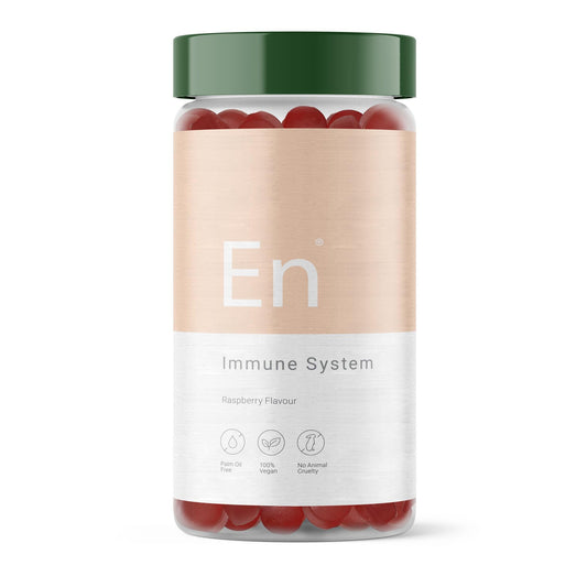 27 Elements Immune System Booster Gummies | 2 Months Supply - 60 Vegan Gummies | High Potency | Vitamin C | Vitamin B6 | Zinc | Selenium | for The Ultimate Boost to Your Immune System | Natural Raspberry Flavour