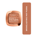 L'Oreal Paris L’Oreal Paris Bronzer, Matte Bronzing Pressed Powder, Shimmer Free, 91% Natural Origin, Buildable Shimmer-Free Formula for a Natural Tan, Shade: Medium 02
