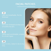 Xunzhi 60 PCS Forehead Wrinkle Patches,Forehead Anti Wrinkles Patches,F/orehead P/atches for Wrinkles,Hydrating Facial P/atches,Frown Line Remover Mask,Face Tape,Frown Line Pa/tches with Hyaluronic Acid