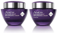 Pack of 2 Anew Platinum Night Replenishing Cream with Protinol - 50ml