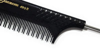 Hercules Sägemann 190R 490R Professional Needle Backing Comb Natural Rubber Needle Topping Comb with Alternating Teeth 2/1-9 Inch - Grip-Back 190 R 490 R