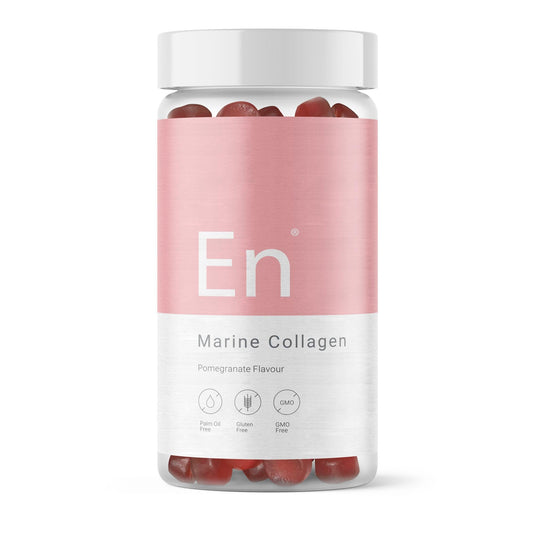 27 Elements Collagen Gummies | 2 Months Supply - 60 Gummies | 1500mg Marine Collagen per Gummy | Infused with Vitamin A and C for Maximum Skin Cell Regeneration | Natural Pomegranate Flavour