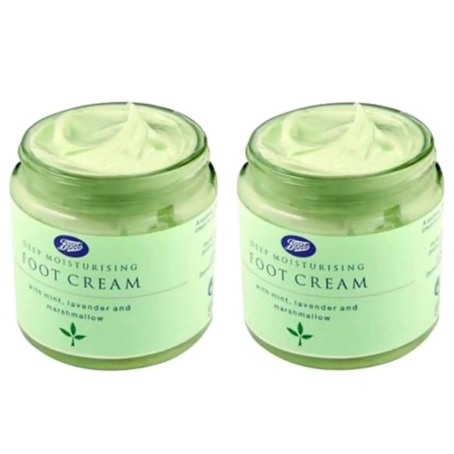 Boots | Deep Moisturising Foot Cream - With Mint, Lavender & Marshmallow | 100mL [ x2 Pack ]