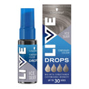 LIVE Live Schwarzkopf Colour Drops, Vegan, Semi-Permanent, Lasts 2 to 12 Washes, Ice Silver, 30 ml