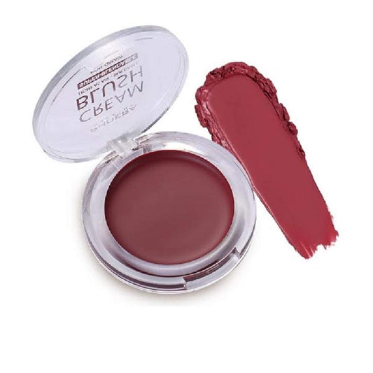 Phoera PHOERA Makeup Face Cheek Blush Cream Matte Blusher Super blend-able Sweat-Resistant Pressed Foundation Non_Greasy Palette AQUAPURITY (107 GRAPE)