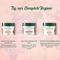 Biotique Bio Fruit Whitening & Depigmentation & tan removal Face Pack 75G/2.65 Fl.Oz. I For All Skin Type