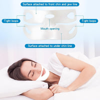 DAMIGHT 5Pcs Chinology Double Chin Lifting Mask, V-Line Lifting Mask, Anti Aging Collagen Face Masks, V Shape Face & Neck Sculpting Tape for Firming & Tightening Skin