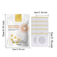 vancauk Bee Venom Patches,Bee Venom Lymphatic Drainage Slimming Patches（30Pcs）