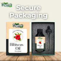 ORGANIC ZING Organic Zing Hibiscus (Rosa sinensis) Oil | Pure & Natural Essential Oil for Skincare, Hair Care & Massage- 30ml/1.01fl oz