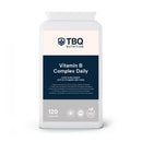 TBQ Nutrition Vitamin B Complex | 6 Months Supply | with B1, B2, B3, B5, B6, B7, B9, B12 & PABA | Contributes to Energy, Nervous System Function & Metabolism | UK-Made